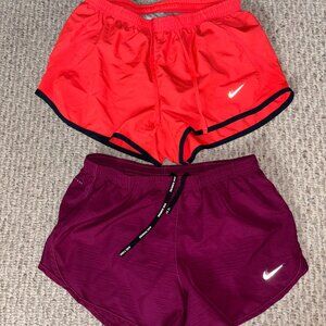 Excellent Lot of 2 Nike Dry-Fit Running Shorts  Size S
